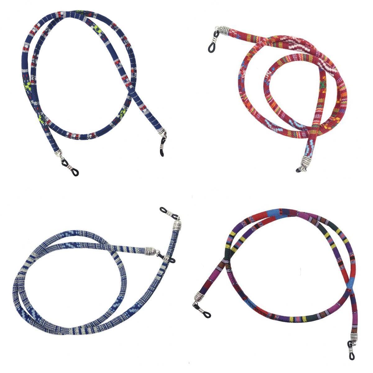 4Pcs Sunglasses Neck Cord Strap Glasses String Lanyard Holder 6mm Round Rope