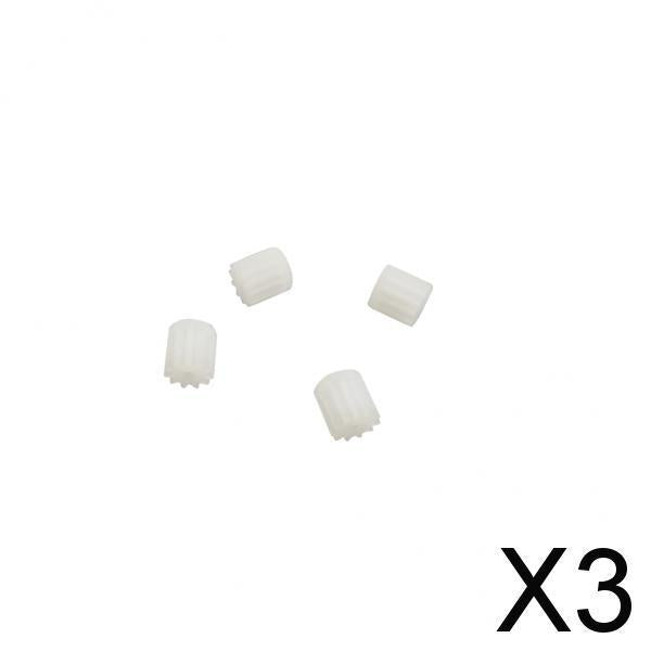 3x4 Pieces 11 Tooth Motor Gear for Hubsan H502S H502E U818A F181 H12C Parts