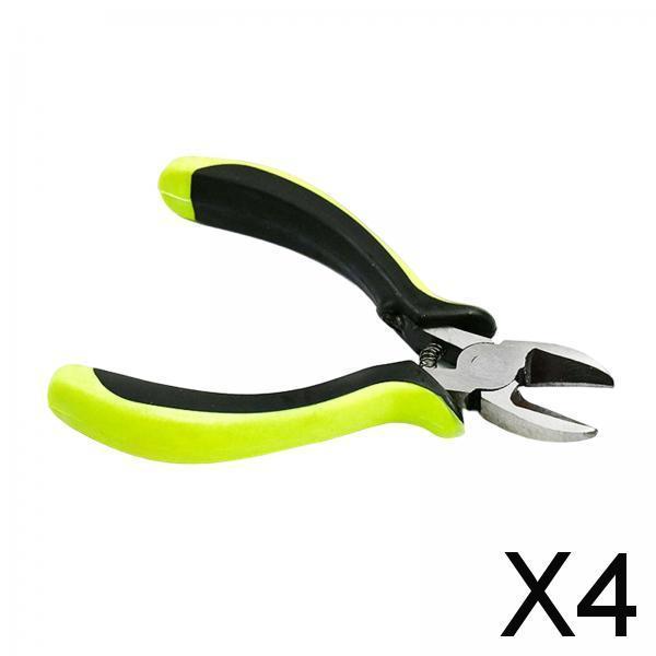 4x4.5 Diagonal Cutting Pliers Wire cut Lightweight for Electronic Repairs"