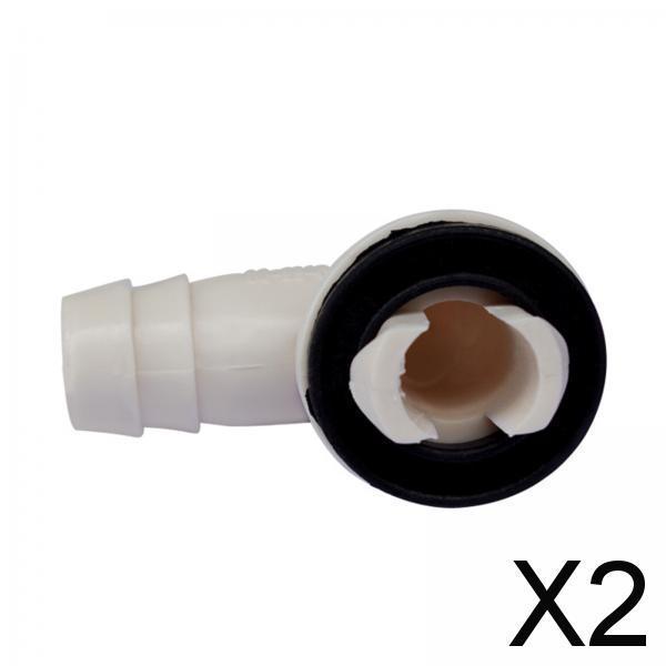 2xAir Conditioner Drain Hose Connector Adapter No Leaking 15mm for Window AC