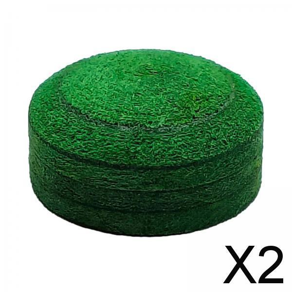 2xPool Cue Tip Snooker Cue Tip Repair Replacement for Pool Cues and Snooker
