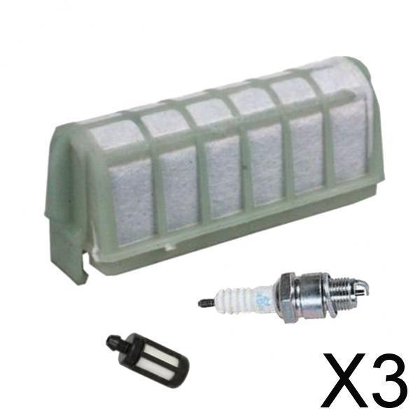 3xAir Filter Service Kit for Stihl 021, 023, 025, MS210, MS230 MS250 Chainsaw