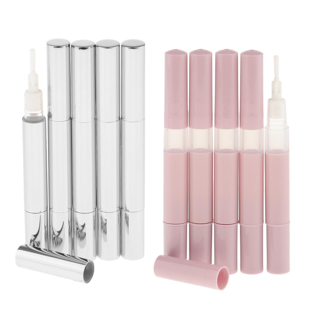 10pcs Empty Twist Pen Cosmetic Container Lip Gloss Eyelash Growth Tube 3ml