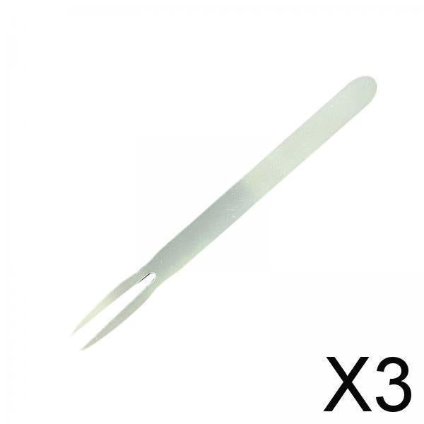3xBBQ Fork Heat Resistance Camping Grill Fork for Cooking Roasting Accessories