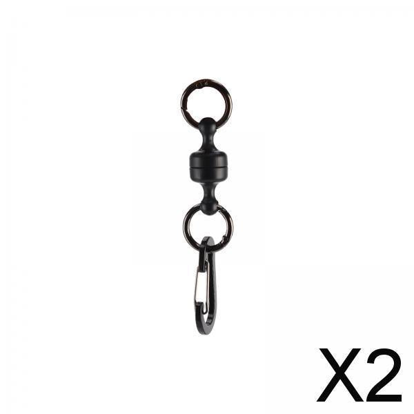 2xFishing Magnetic Buckle Durable Tool Lanyard Clip for Sports Hiking Outdoors