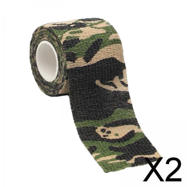2xStretch Wrap Cohesive Bandage for Workout Ice and Snow Outdoor Sports