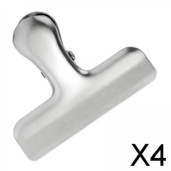 4xFile Clips Stationery Photo Paper Document Clip for Home Kitchen Supplies