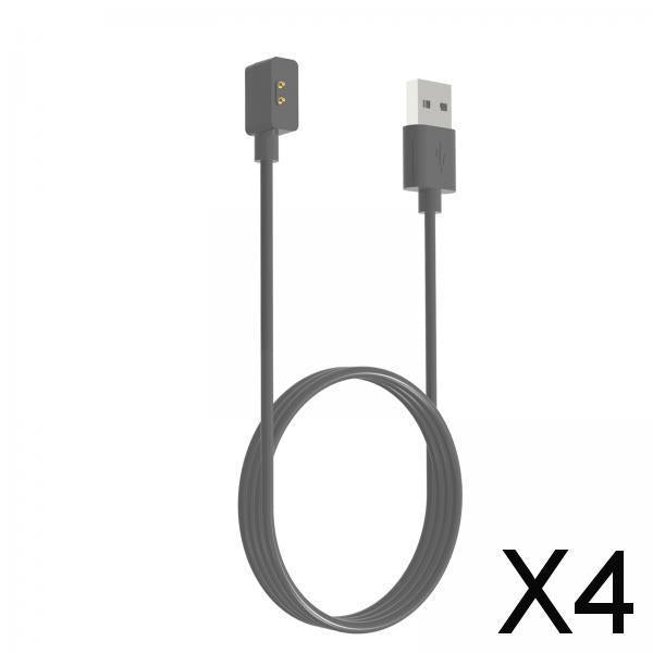 4xMagnetic Smart Watch Charger Cord USB for watch Replace 100cm
