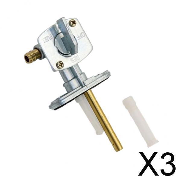 3xFuel Valve Petcock Assembly for Yamaha YFM50 YFM80 Banshee 350 YFZ350