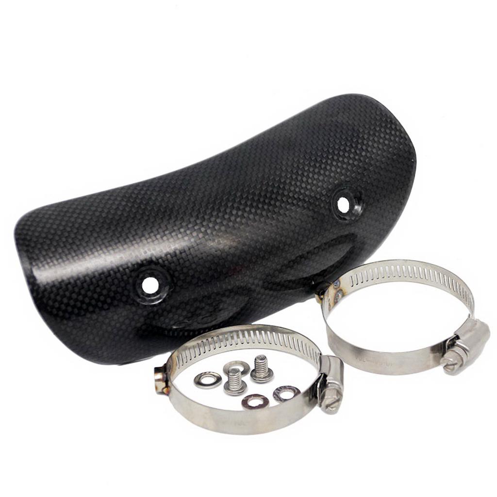 Motorcycle Exhaust Muffler Middle Pipe Protector Heat Shield Cover 200mm