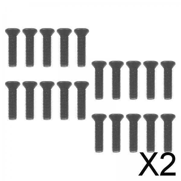 2x20x Portable Fixing Screw Left Hand Thread for Drill Chuck Shank Adapter M6x22mm