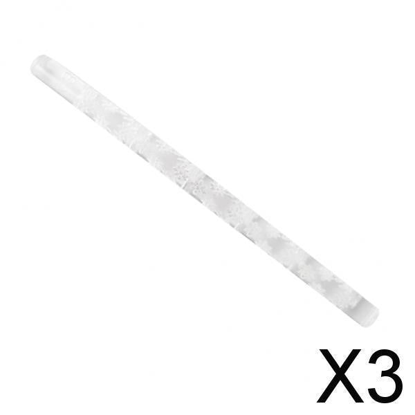 3xAcrylic Rolling Pin Icing Fondant Cake Decorating Tools Daisy