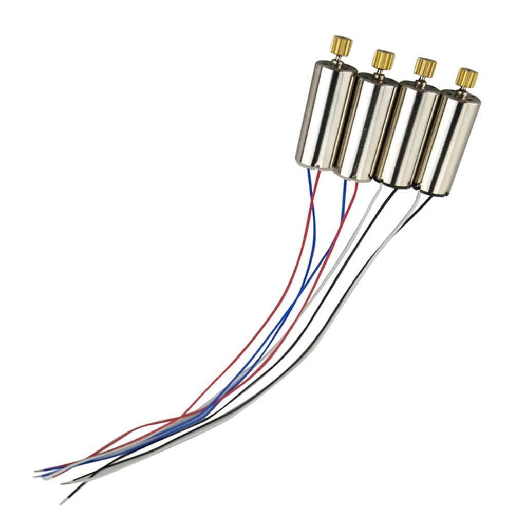 4 Pieces CW CCW Copper Teeth Motor for Hubsan H502E H502S H50 X4 RC Drone