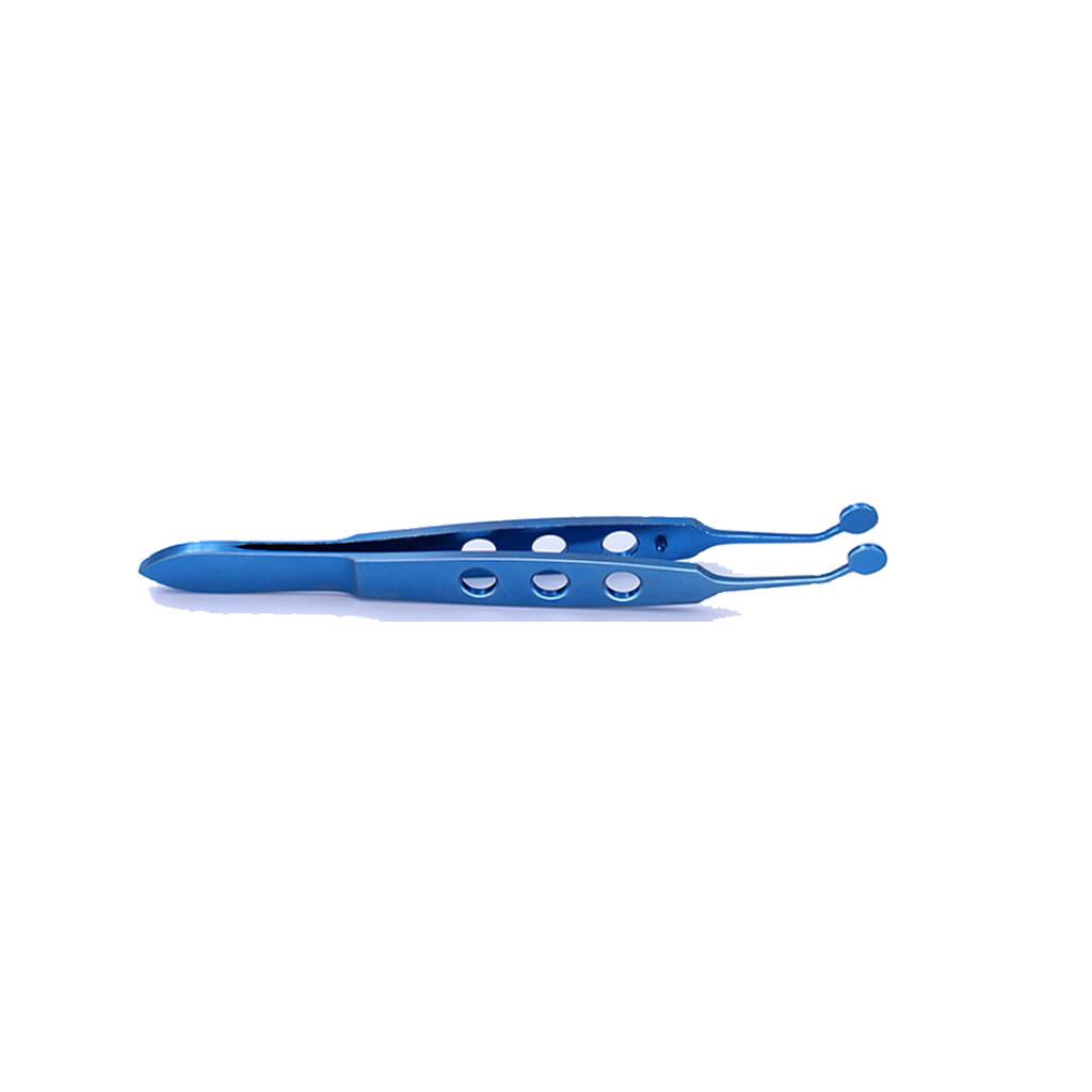 Eyelid Massage Tweezers Meibomian Arita Gland Forceps Titanium Alloy_Round