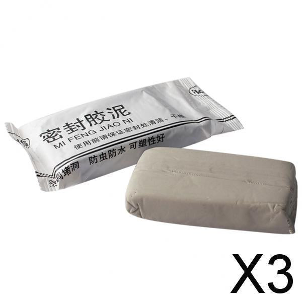 3xSealant Adhesive High Plasticity Anti Rodent for Small Gaps Sealing Clay
