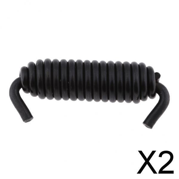 2xBlack Motorcycle Kickstand Spring for Harley 883 1200