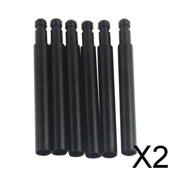 2x6 Pack Bike Presta Valve Extender Extension 60mm Inner Tube Extension Valve