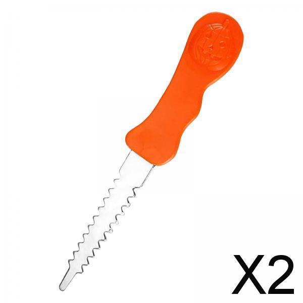 2xPumpkin Carving Knife Fruit Engrave for Family Party Xmas Halloween Lanterns