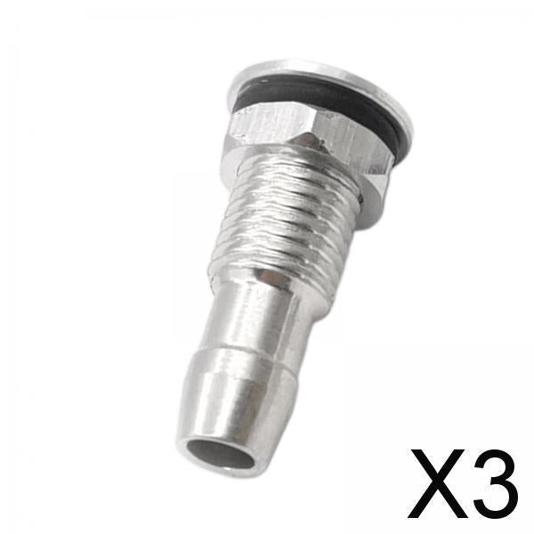3xRC Boat Water Nipple High Reliability for Electric Gasoline Boat M8 Silver