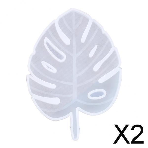 2xSilicone Cake Mold DIY Epoxy Resin Casting Moulds 12.2x8.7cm