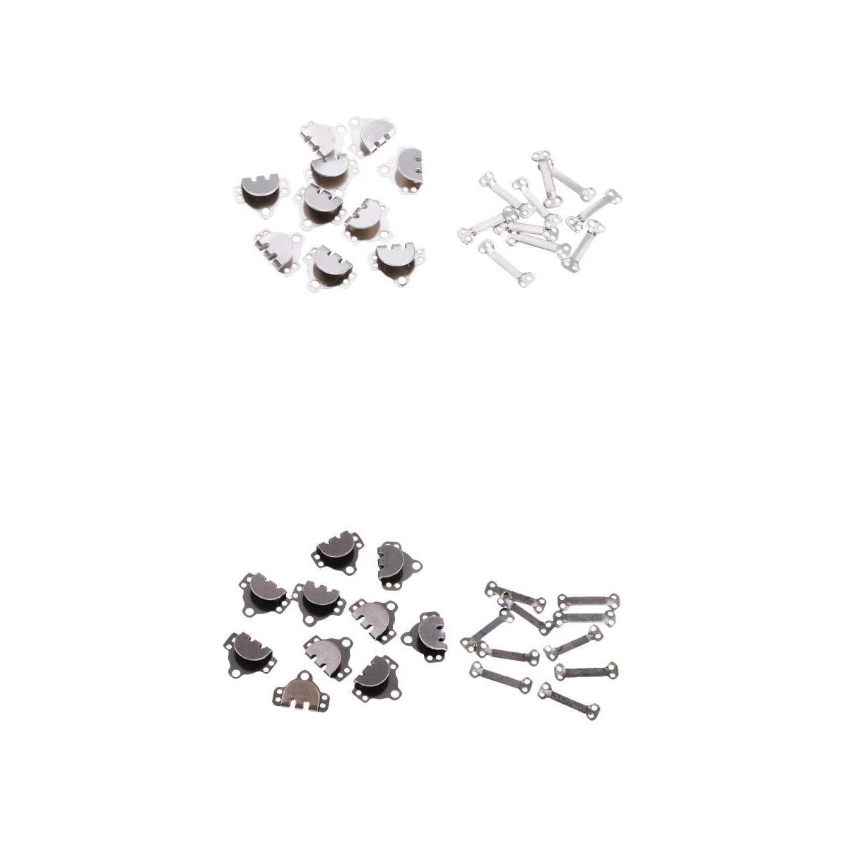 20 Sets Sewing Hooks and Eye Closures for Trousers and Skirt
