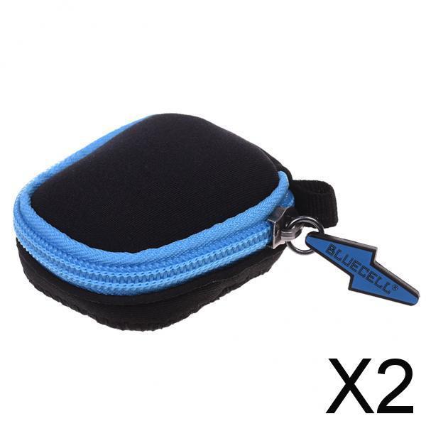 2xNeoprene Water Resistant Shockproof Anti-Scratch Bag Case Pouch for Airpods