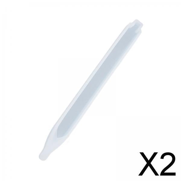 2xPen Resin Die Resin Casting Reusable Durable Stationery Ballpoint Pen Making Style C