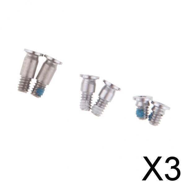 3xLaptop Notebook Repair Mount Screws Set for MacBook Pro A1708 Silver