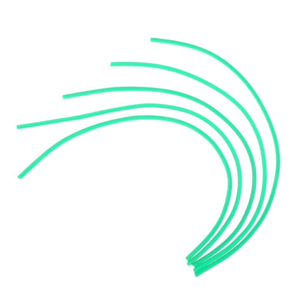 Carp Fishing Anti-tangle Sleeves Rubber Carp Rigs Tube Hook Connector Green