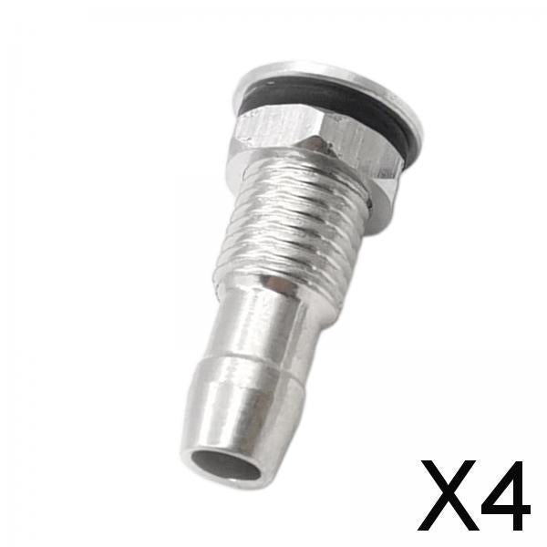 4xRC Boat Water Nipple High Reliability for Electric Gasoline Boat M8 Silver
