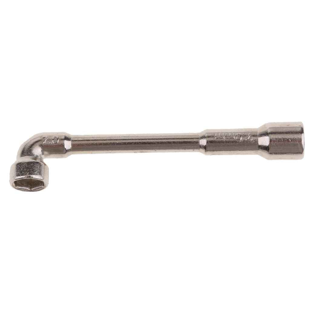 L-Type Angled Socket Wrench / Spanner with Thru Hole Metric 7mm