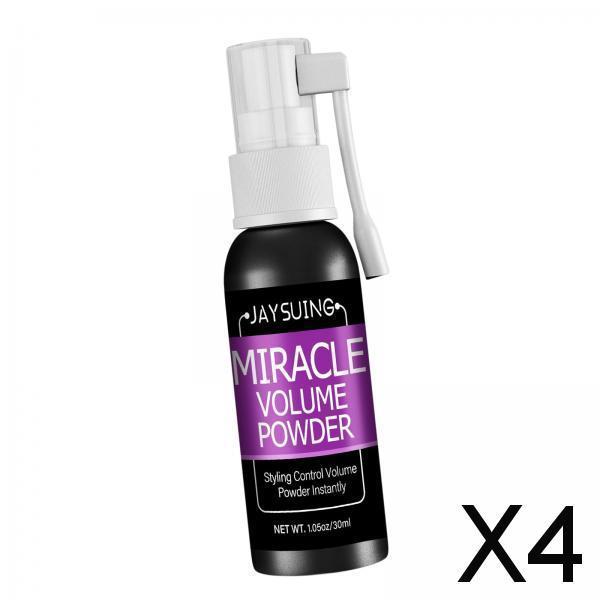 4x30ml Volumizing Hair Spray Oil Control DIY Hairstyle Compact for Fine Hair