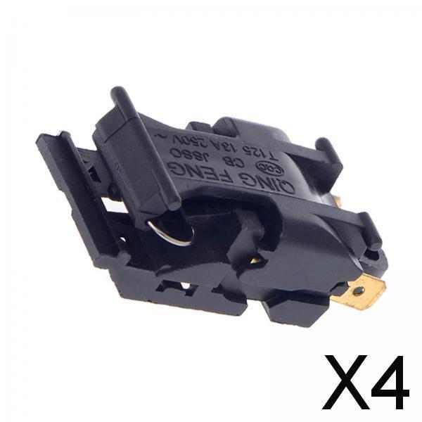 4xKettle Thermostat Switch Electric Kettle Parts 16A 2 Pin Replace Parts