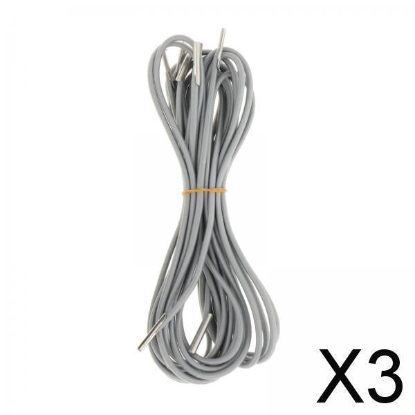 3x4Pcs Elastic Cord Laces Recliners Replacement Cord for Zero Gravity Chairs Silver Gray