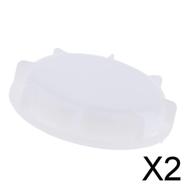 2x1000L IBC Ton Barrel Valve Dust Cover IBC Adaptor Fitting Seal Cap 60mm