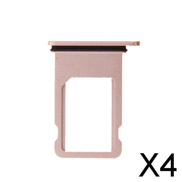 4xSIM Card Tray Slot Holder Replacement Part For Apple iPhone 8Plus Gold