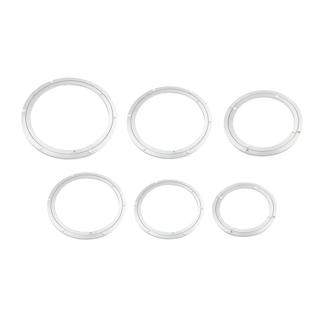 Aluminum Alloy Round Rotating Turntable Lazy Susan 5.5+8+10+12+14+16 Inch