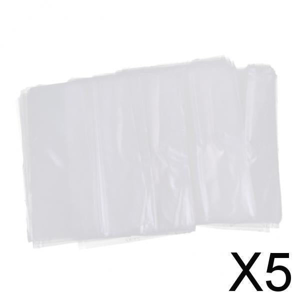 5x50Pcs Water Soluble Bag Fishing Bait Bags PVA Fast Dissolving Bags 9 x 12cm