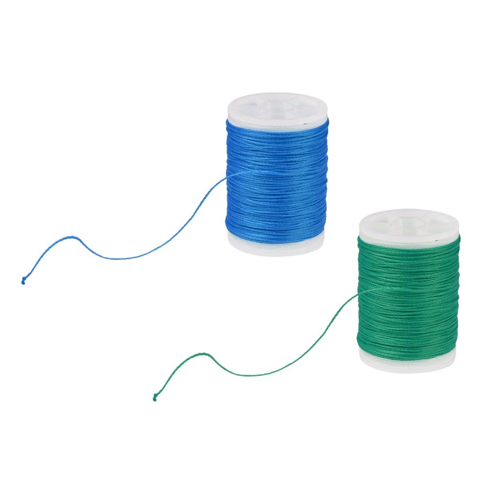 2 Pieces 110m 0.4mm Archery Bow String Serving Material Bowstring Protect