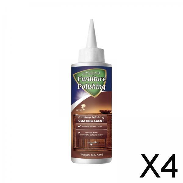 4xFurniture Polishing Coating Agent for Kitchen Cabinets Floors Bathroom Tiles