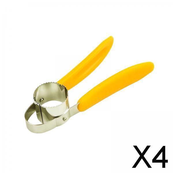 4xManual Corn Sheller Ergonomic Handle Fresh Corn Removing Kernels Corn