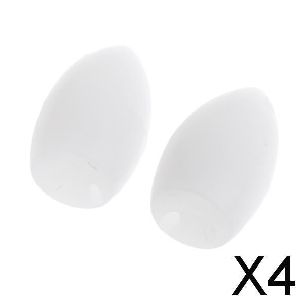 4x2 Pieces Floating Sbirolino Spirolino Bombarda Trout Pose Floats White 4.3g