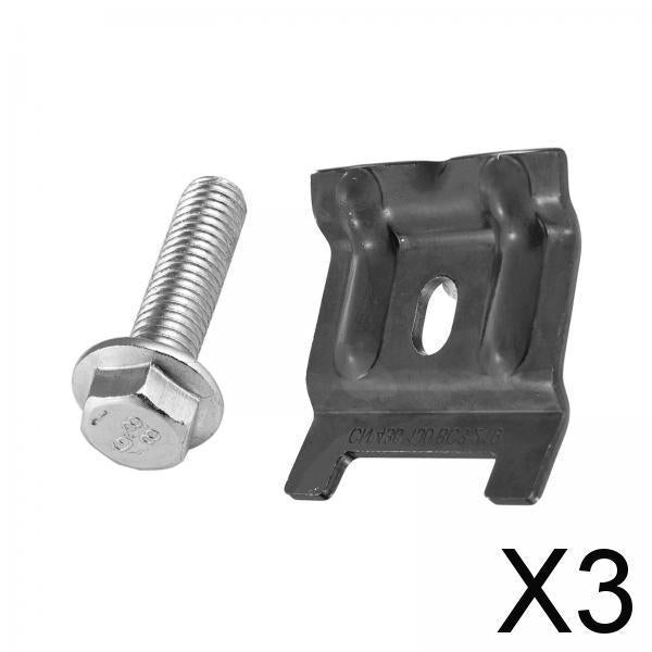 3xBattery Hold Down Clamp Bracket 1J0803219 with Bolt for Audi A3 Q3 A1