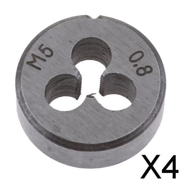 4x Metric Tap die Hand tools threading Tools 3 Sizes for Choosing M5