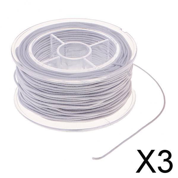 3x1 Roll Elastic Thread Jewelry Making Cord DIY Bracelet Crafts Beads String