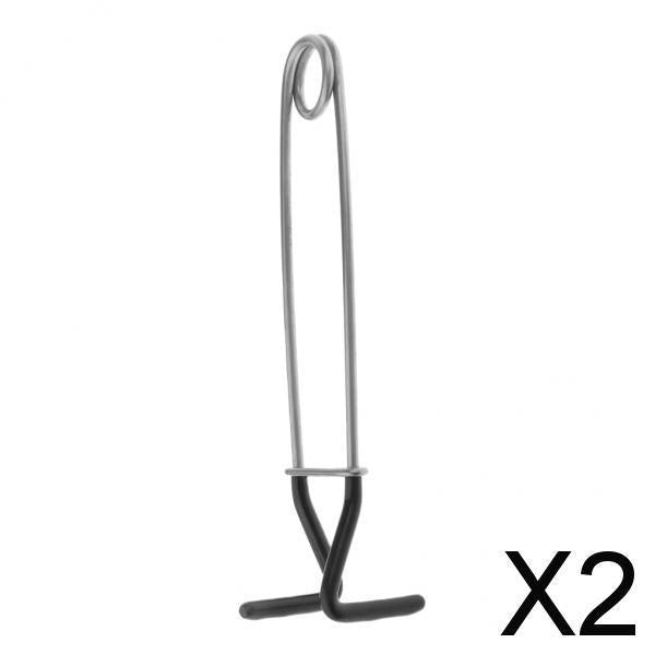 2xFish Mouth Opener Jaw Spreader Fish Brace Fish Mouth Gag Fishhook Remover