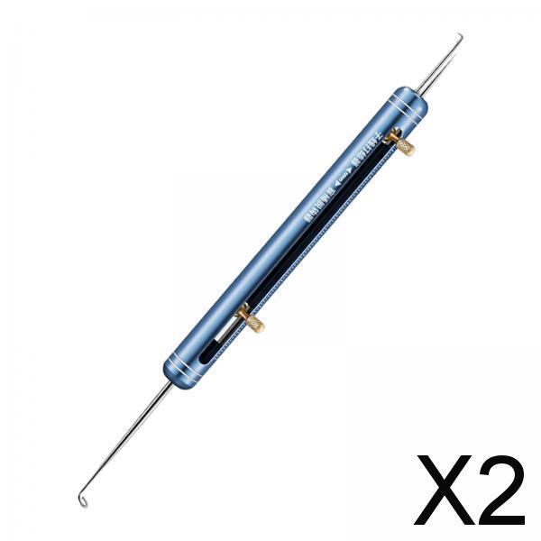 2xPortable Fishing Hook Remover Fishing Hook Detacher Fishing Supplies Blue