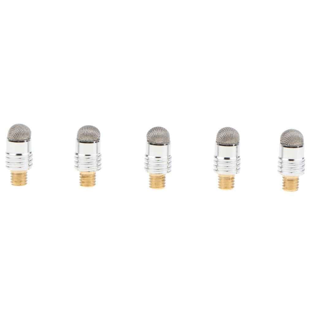 5 Pieces 2 in 1 Replacement Fiber Tips for Capacitive Stylus Pens Diameter 6.0mm