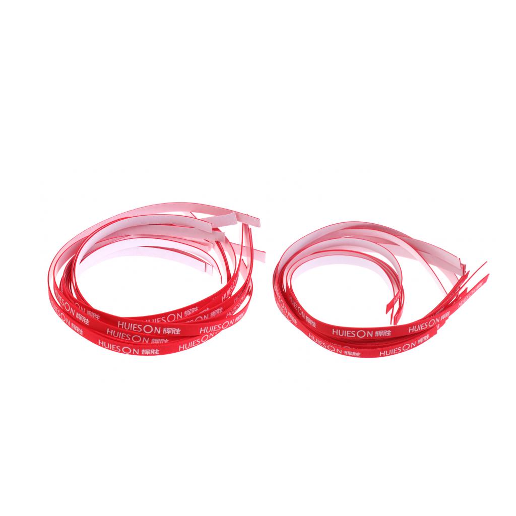 20 Pcs Table Tennis Edge Tape Ping Pong Racket Side Tape Sponge Protect Red