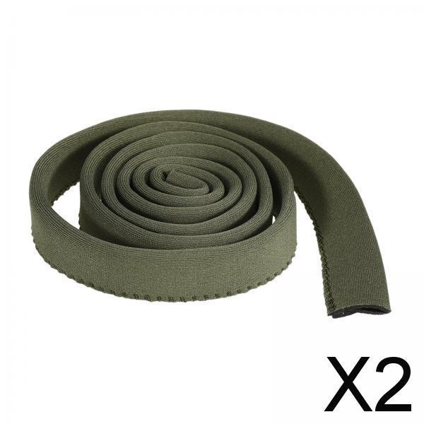 2xHydration Pack Drink Tube Cover for Water Pipe Insulation Cover Drinking Bag Green